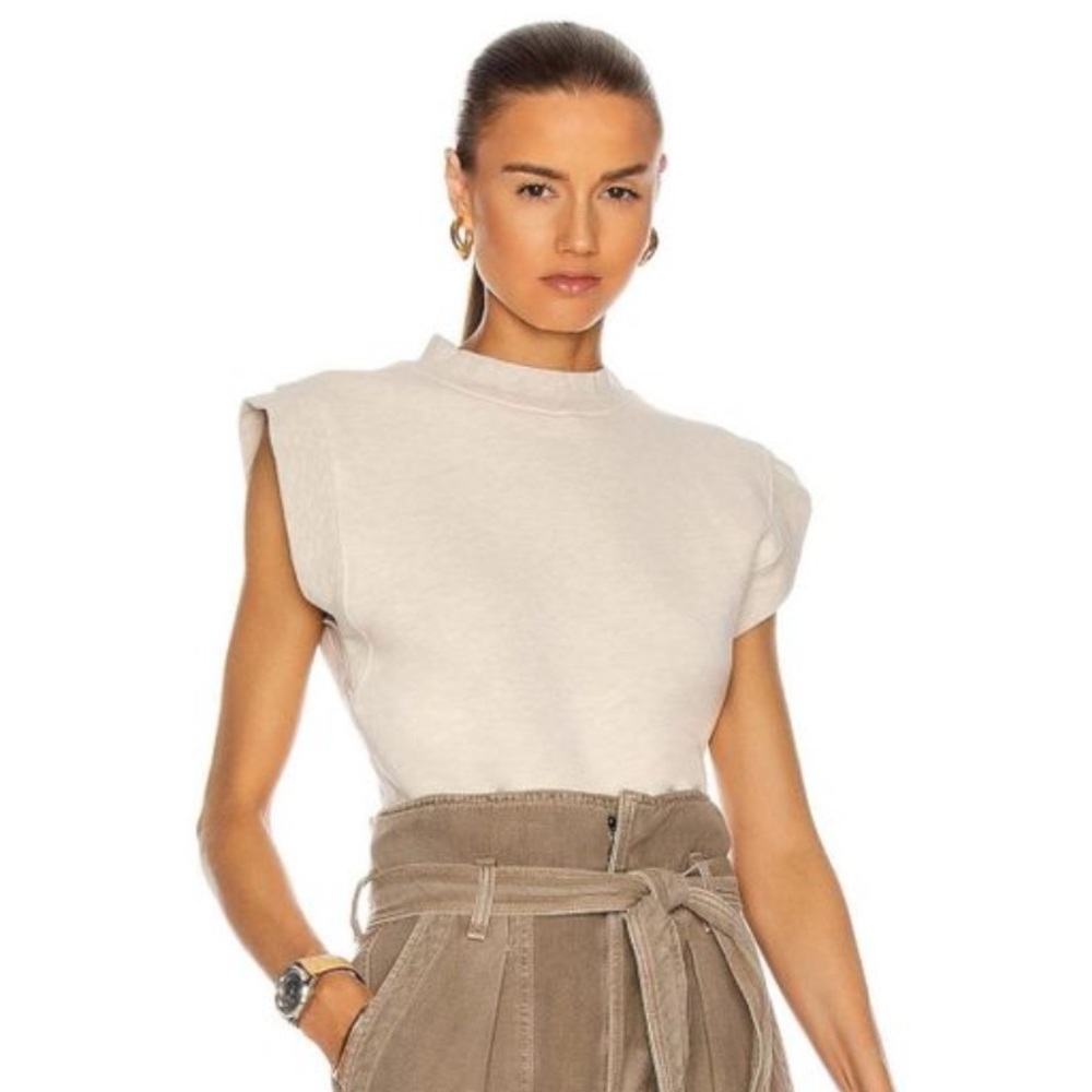 Agolde Simone sleeveless sweatshirt size s new